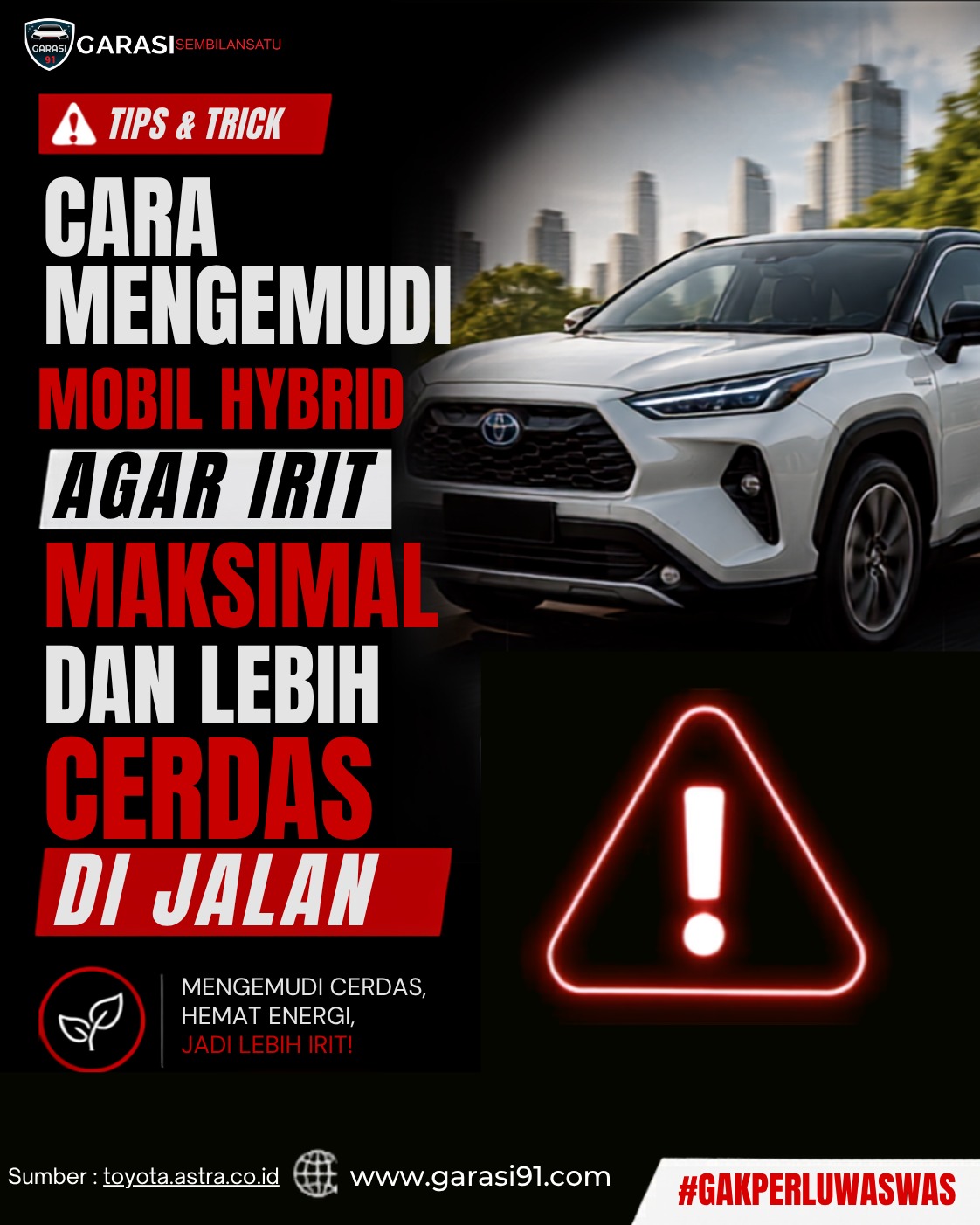 Cara Mengemudi Mobil Hybrid Agar Irit Maksimal dan Lebih Cerdas di Jalan