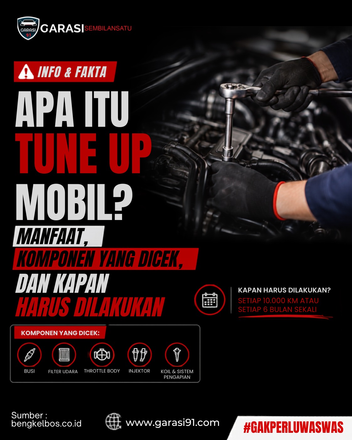 Apa Itu Tune Up Mobil? Manfaat, Komponen yang Dicek, dan Kapan Harus Dilakukan