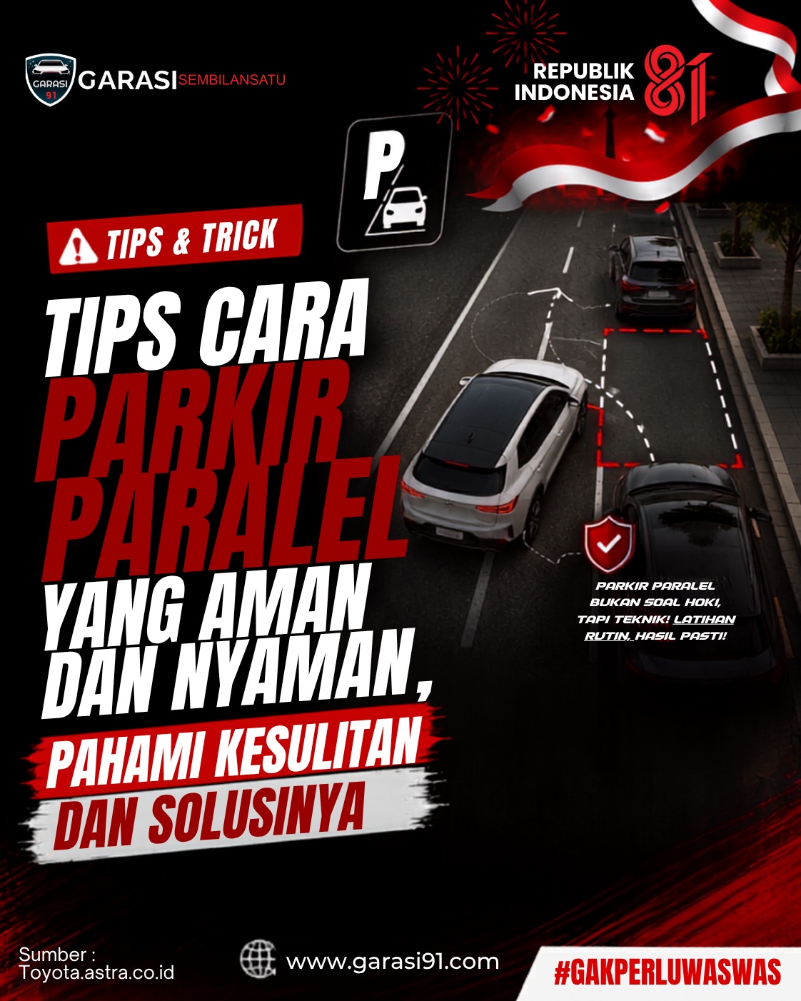 Parkir Paralel Masih Bikin Deg-degan? Begini Cara yang Aman dan Lebih Mudah