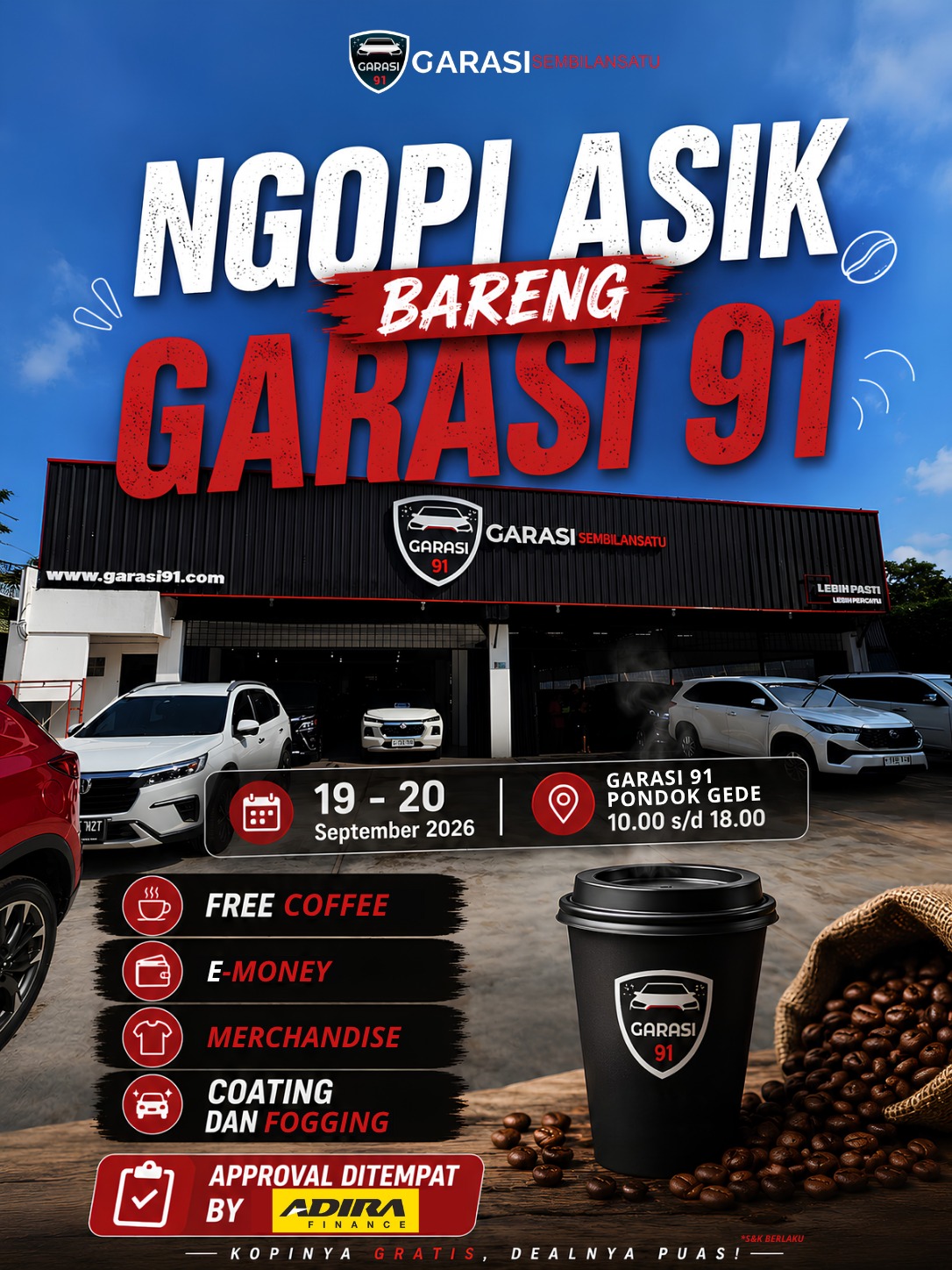 NGOPI ASIK BARENG GARASI 91