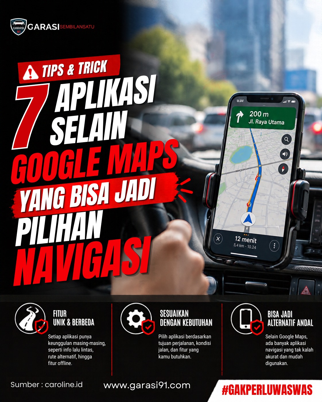 Aplikasi Selain Google Maps yang Bisa Jadi Pilihan Navigasi