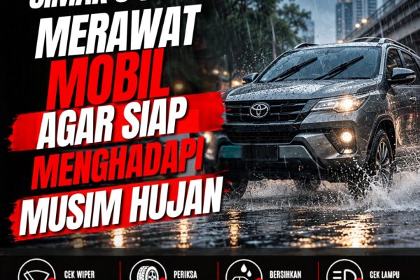 8 Tips Merawat Mobil agar Siap Menghadapi Musim Hujan